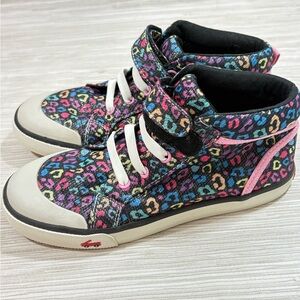 SEE KAI RUN YOUTH 3 ✨ Colorful Kids High-Top Sneakers excellent condition